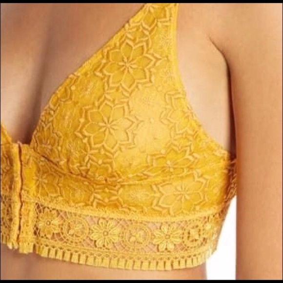 Free People Ella soft bra sunset size medium - Picture 7 of 14